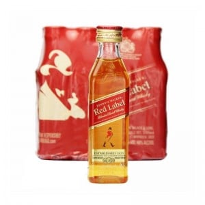 Whisky Johnnie Walker Red Label Miniatura 50 ml