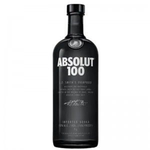 Vodka Absolut 100 1000 ml