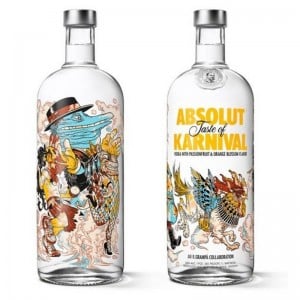 Vodka Absolut Karnival 1000 ml
