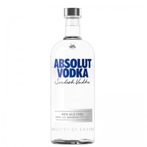 Vodka Absolut Natural 1000 ml - 1 Litro