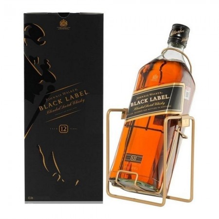 Whisky Johnnie Walker Black Label 12 Anos 3000 ml - Tamanhos