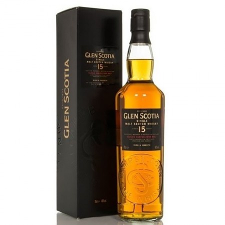 Whisky Glen Scotia 15 Anos 750ml - Whisky na Bebida Online