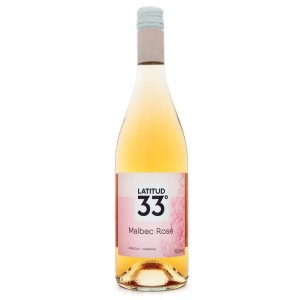 Vinho Latitud 33 Malbec Rose 750 ml