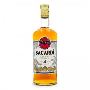 Rum Bacardi 4 Anos 1000 ml