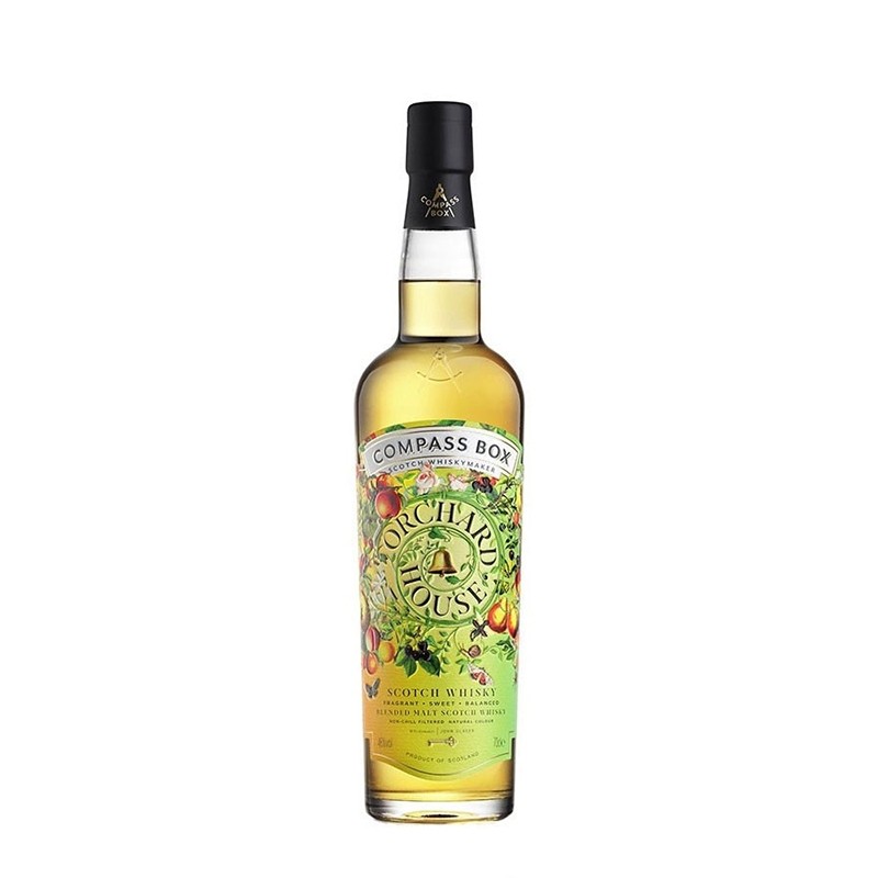 ウイスキー COMPASS BOX ORCHARD HOUSE 750ml Whisky Compass Box Orchard House 700ml - Whisky na Bebida Online